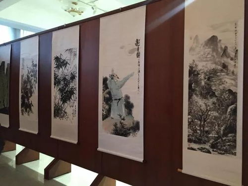 嵊州书画院作品展在溪口王康乐艺术馆隆重展出